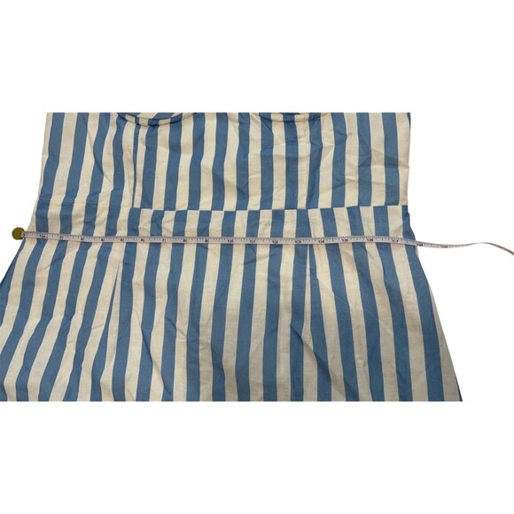 Aqua Stripe Bustier Midi Dress Size XL- New - Picture 10 of 15